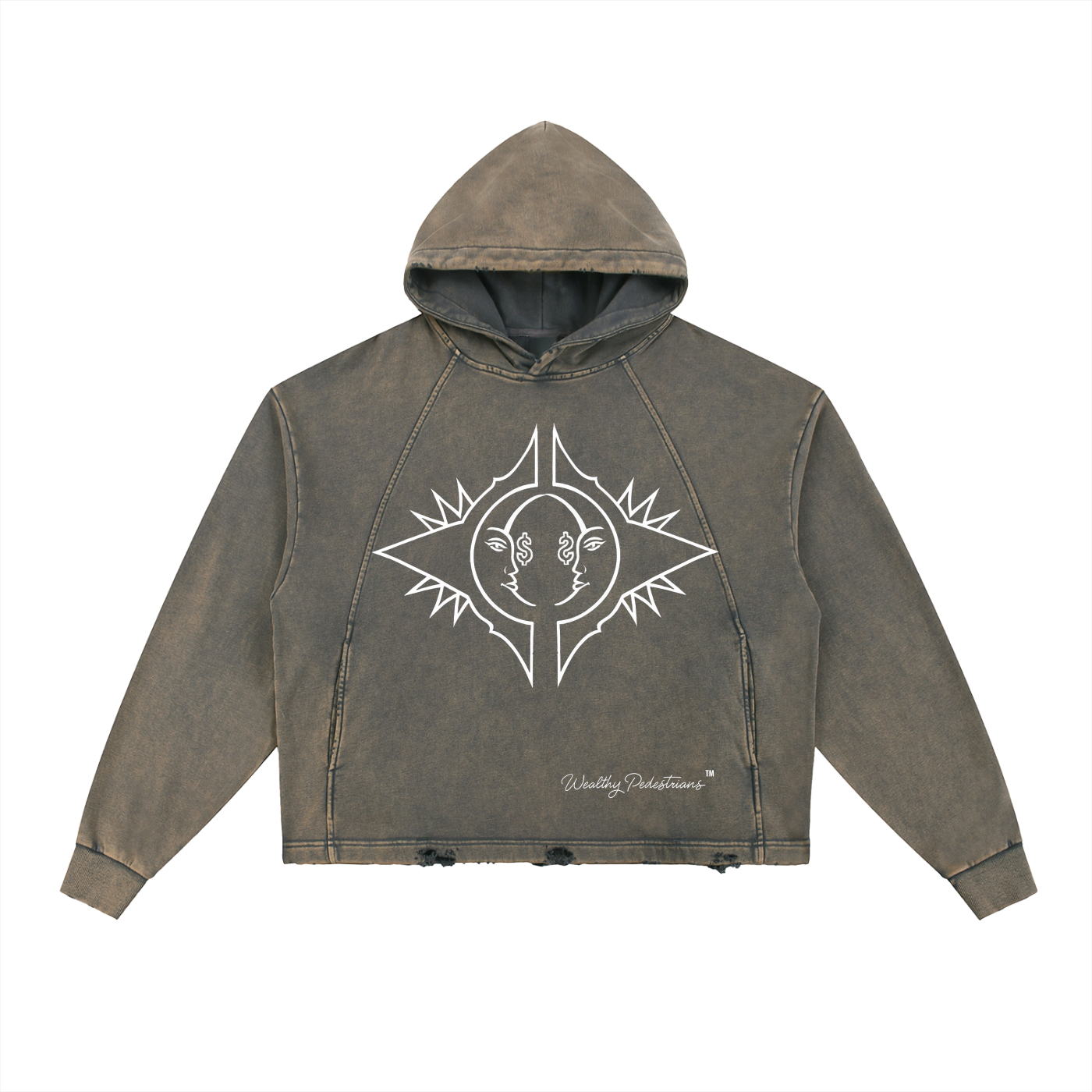 “Sunson + Constellation” logo Vintage Hoodie
