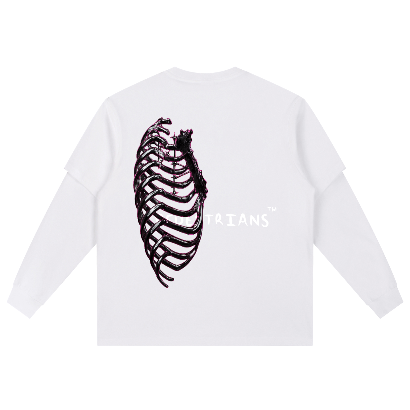 “Wealth Frame” Double Layered Shirt