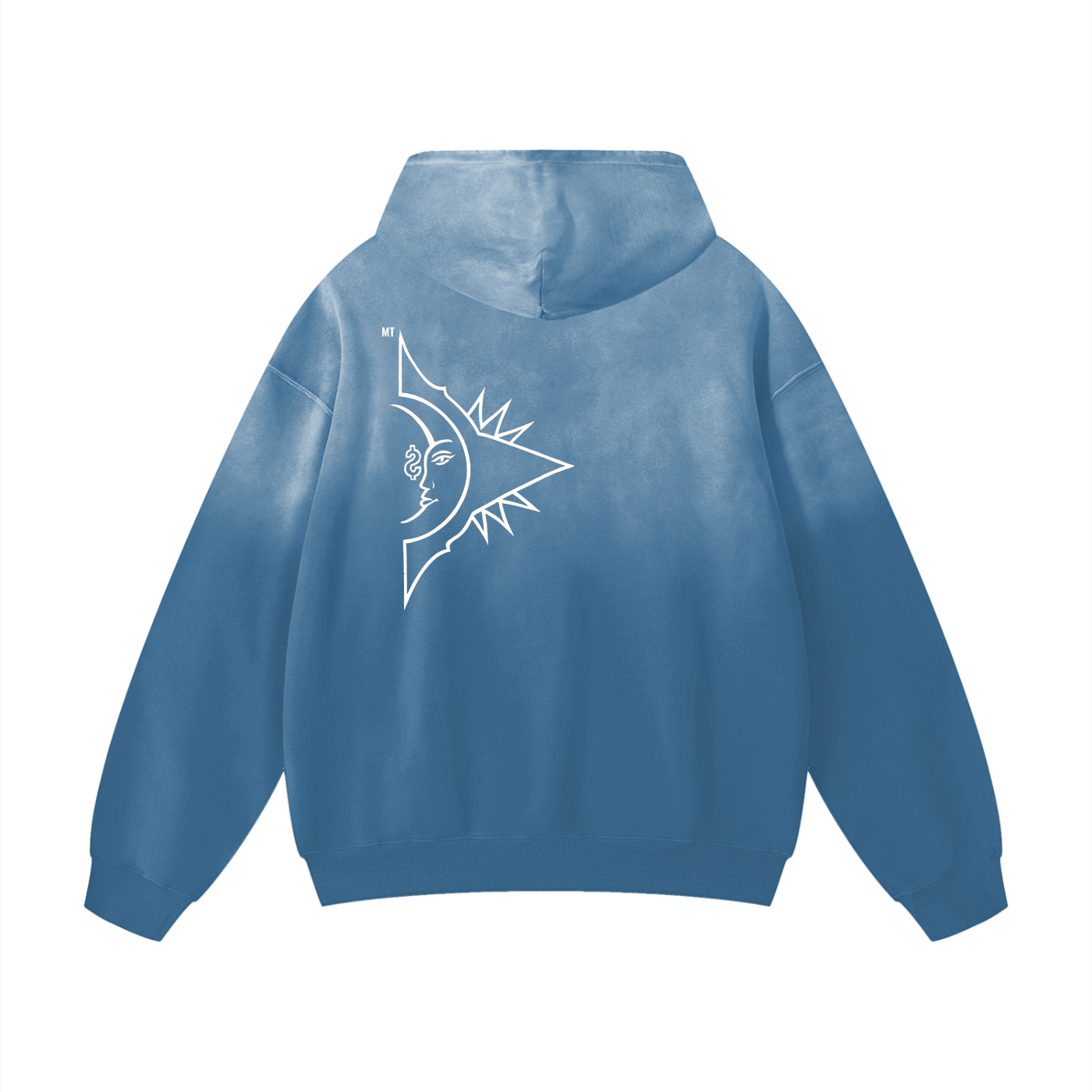 “Eternal Wealth” logo oversized Hoodie