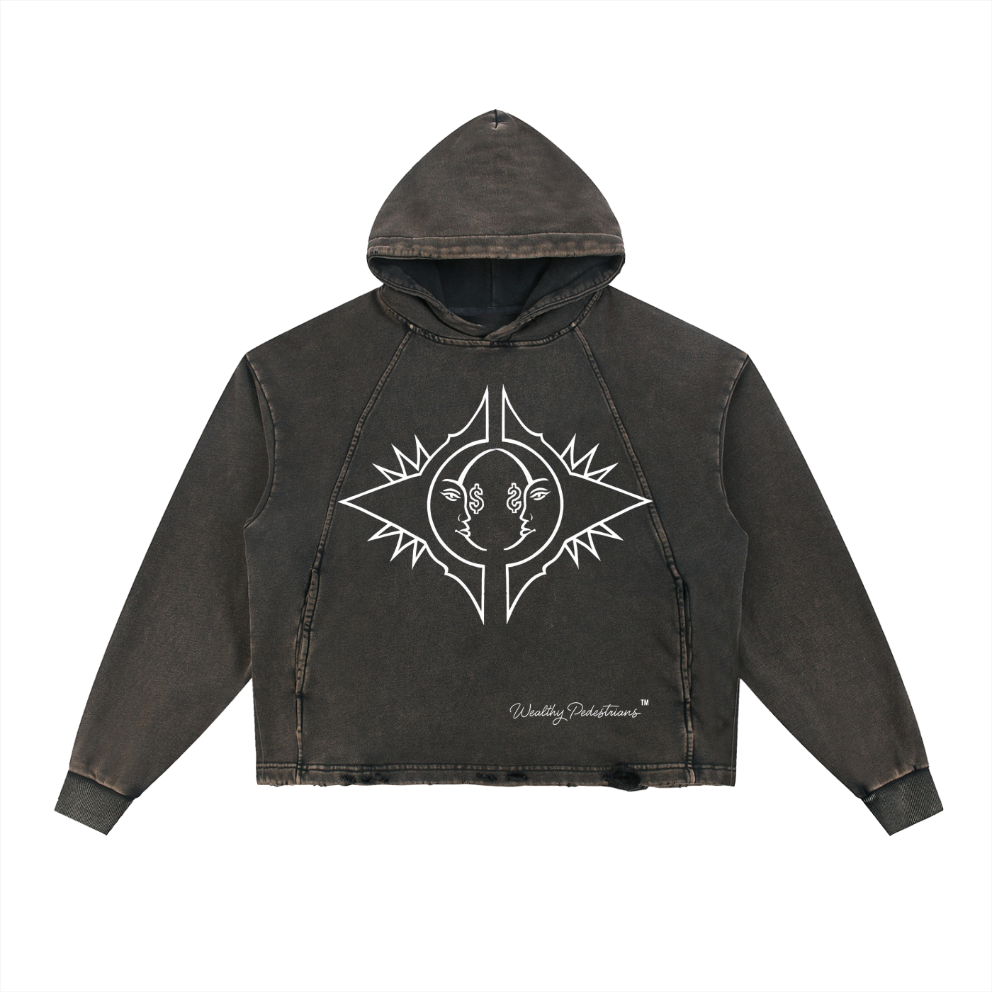 “Sunson + Constellation” logo Vintage Hoodie