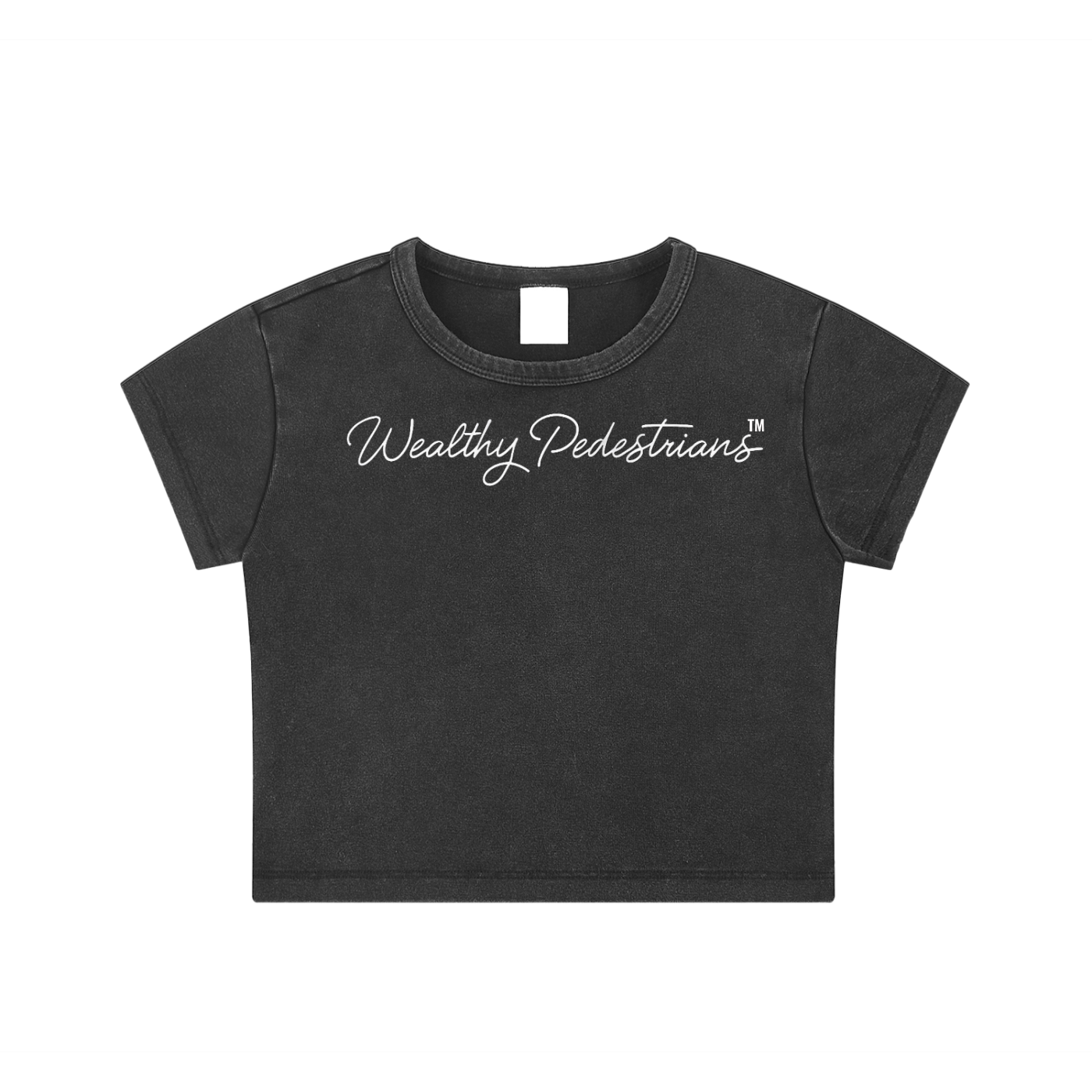 Wealthy Pedestrians™ Women’s Crop Tee
