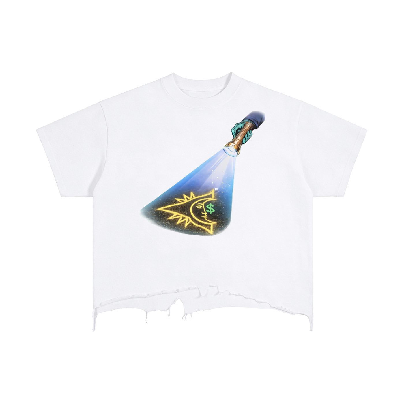 L&R Distressed T-Shirt