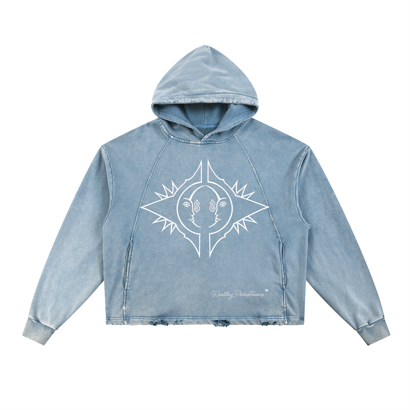 “Sunson + Constellation” logo Vintage Hoodie