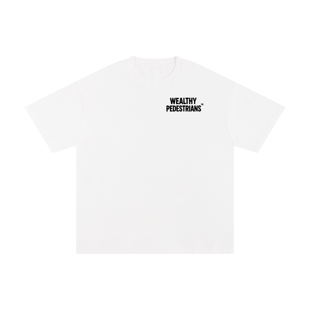“Wealthy P. Avenue” logo Cotton T-Shirt
