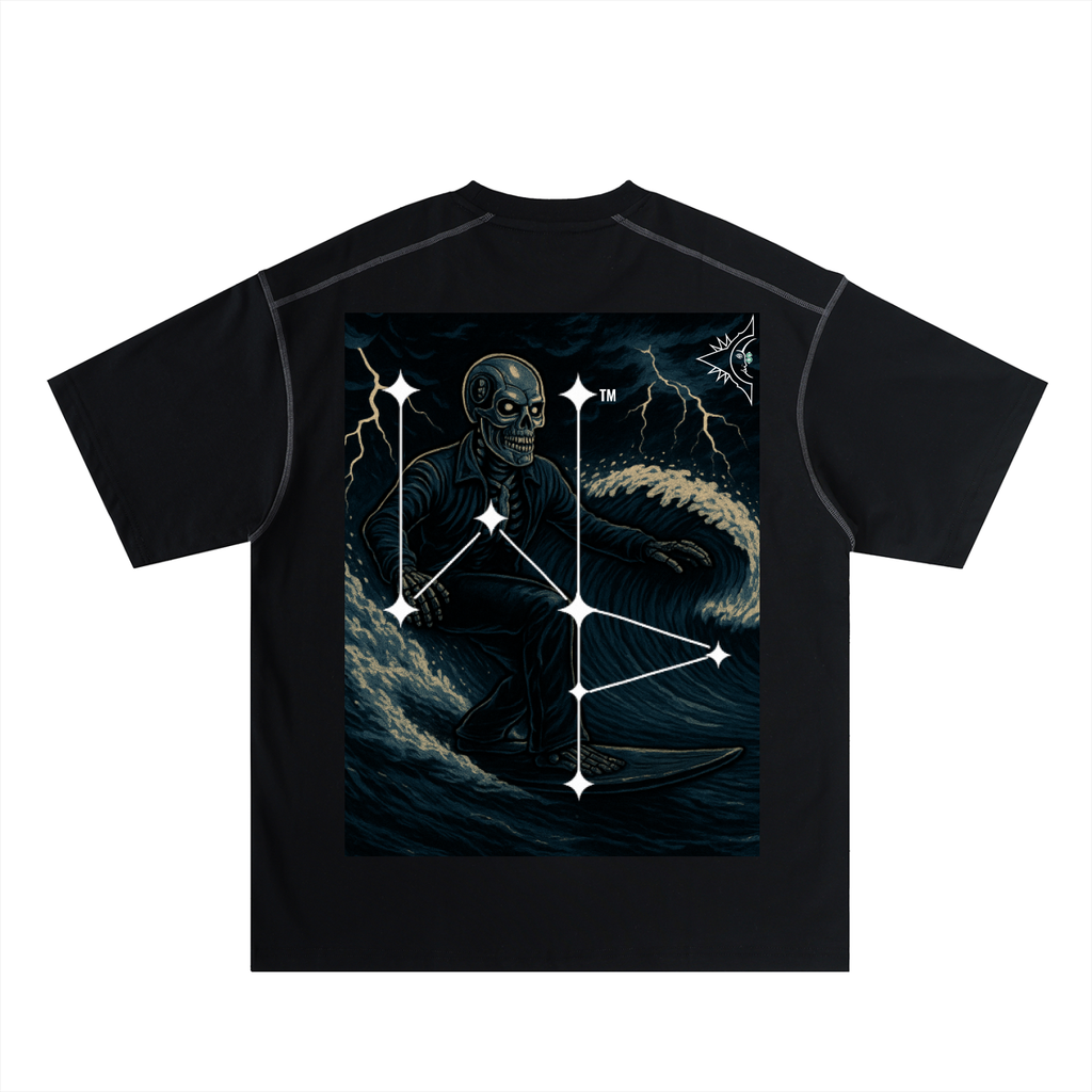 “Forever Wavy” Oversized Cotton T-Shirt