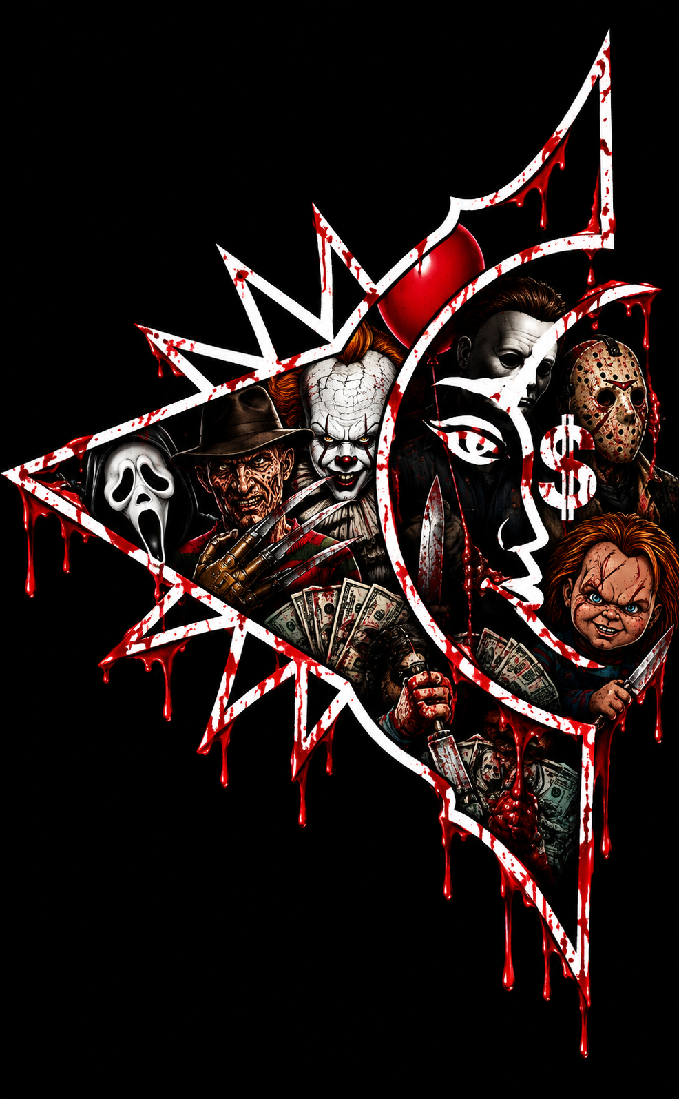 *FREE WP Horror Digital Wallpaper