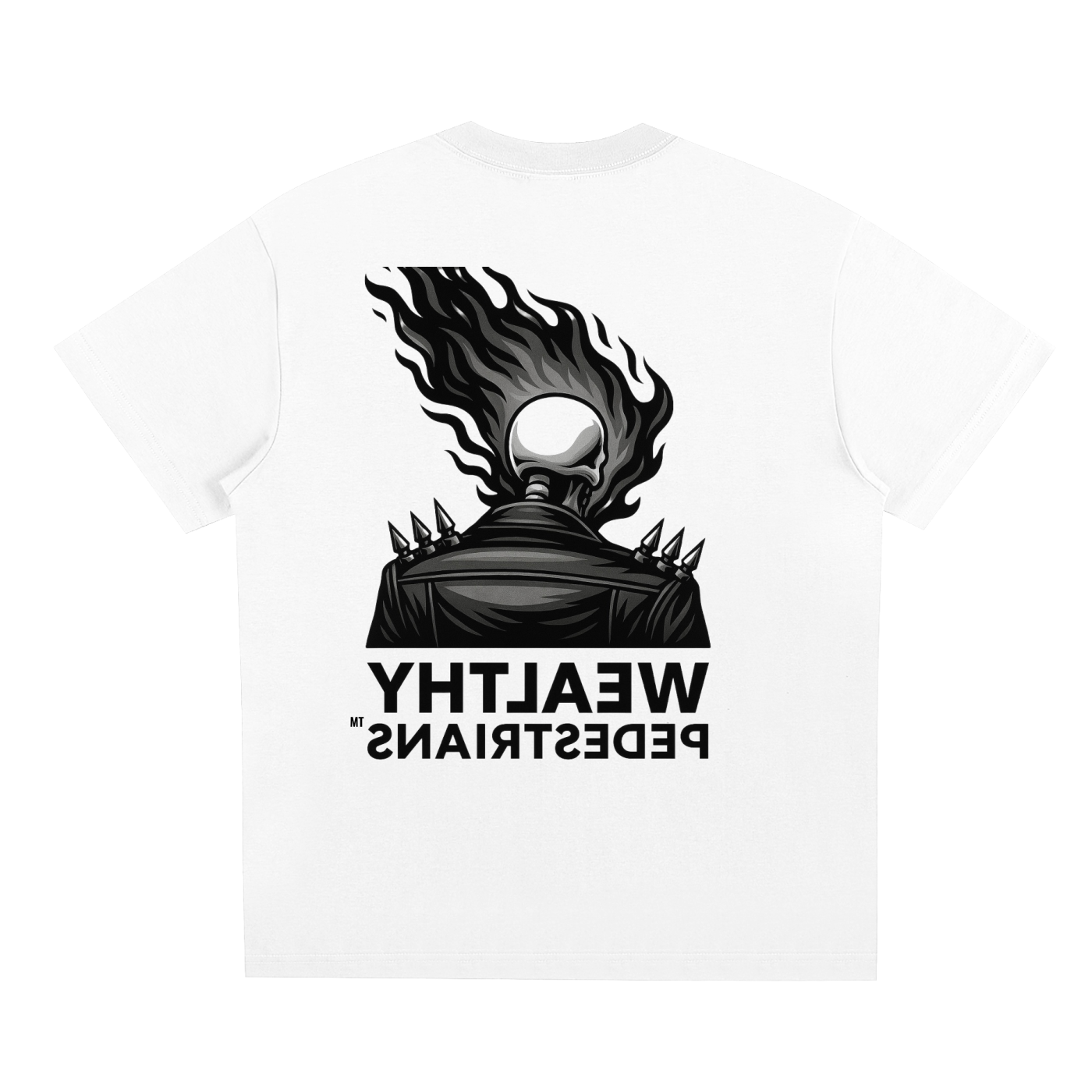 “Flaming Skull” logo T-Shirt