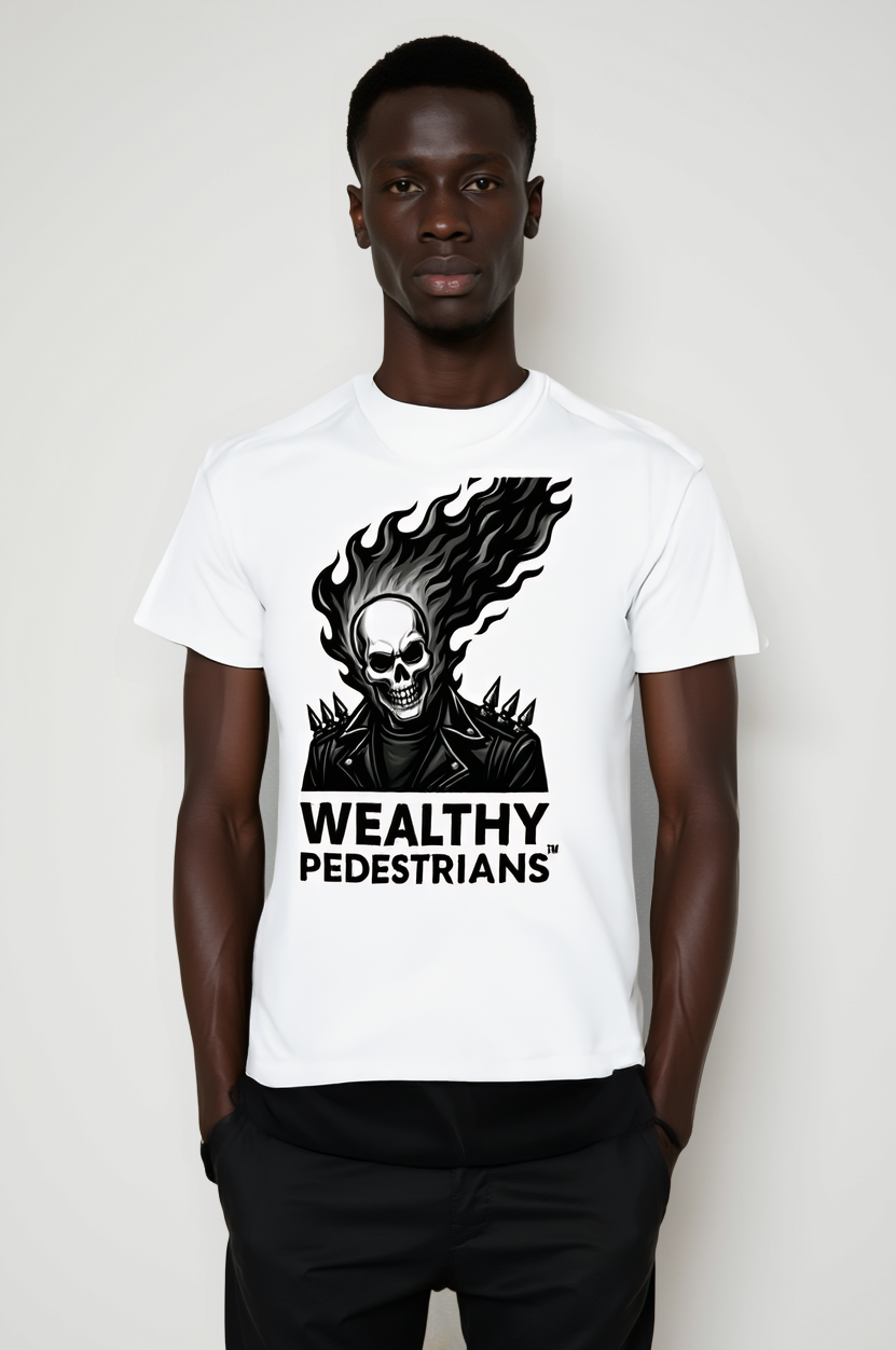 “Flaming Skull” logo T-Shirt