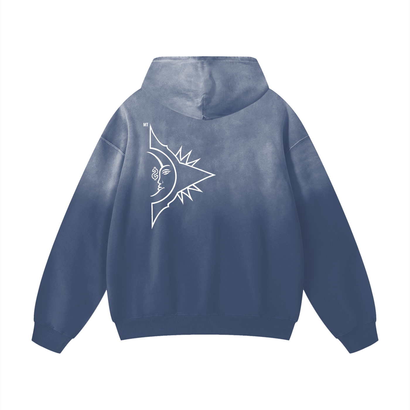 “Eternal Wealth” logo oversized Hoodie