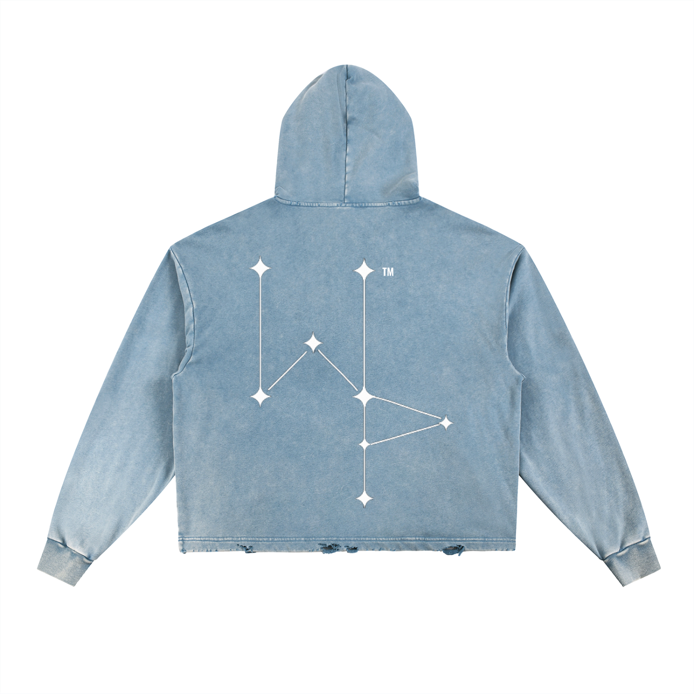 “Sunson + Constellation” logo Vintage Hoodie