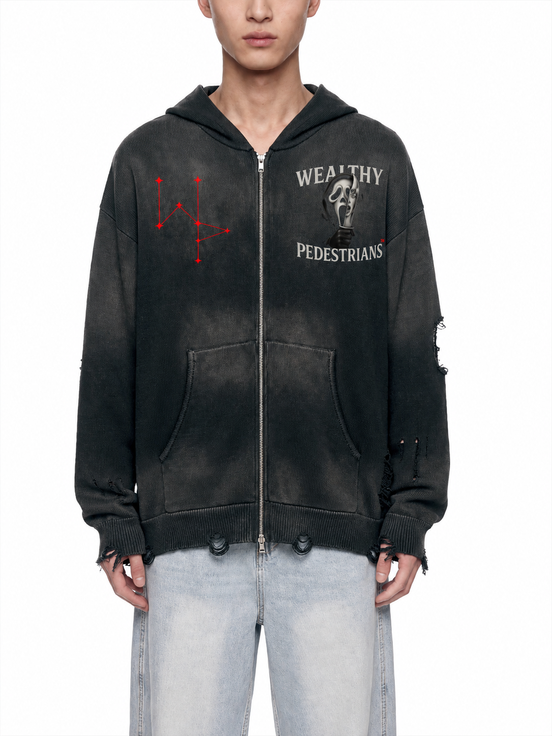 Wealthy GhostFace Zip