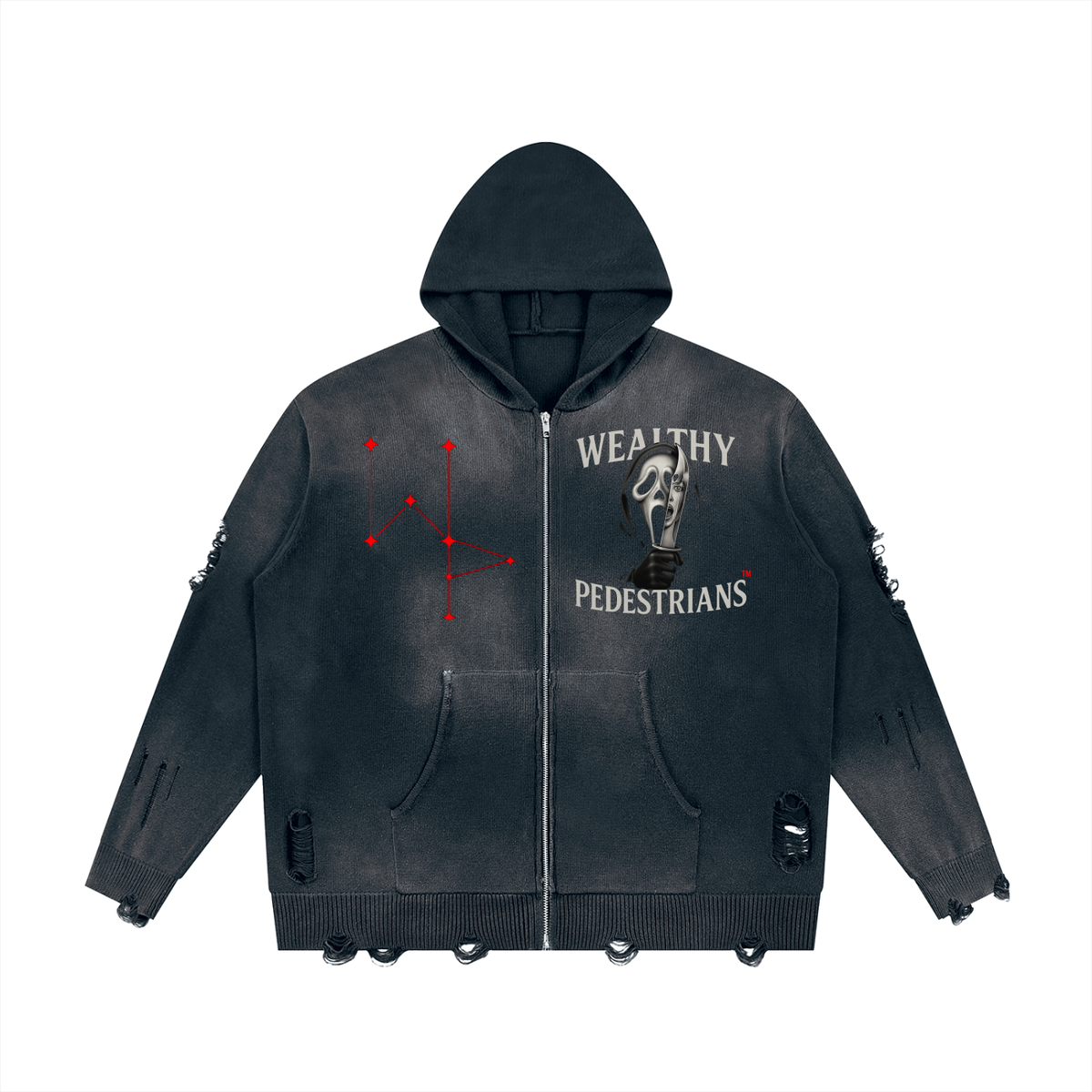 Wealthy GhostFace Zip