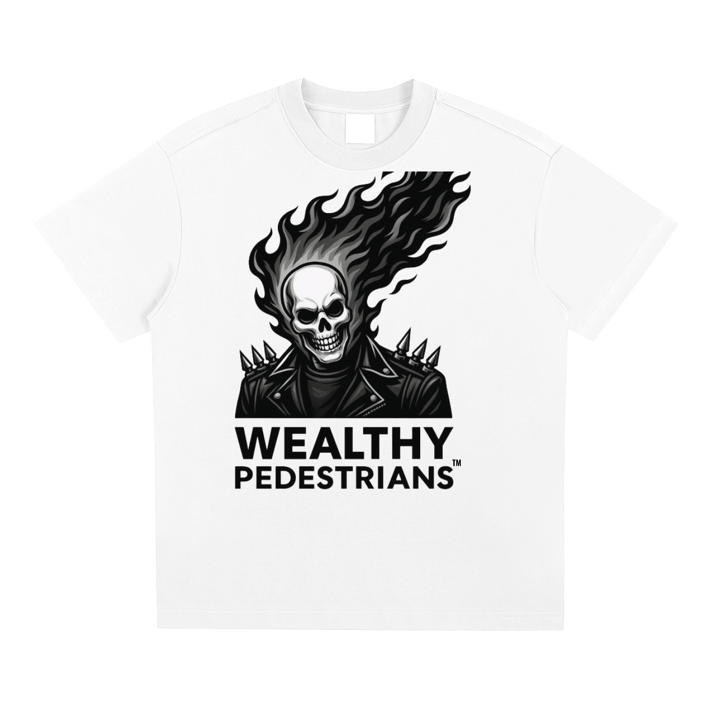 “Flaming Skull” logo T-Shirt