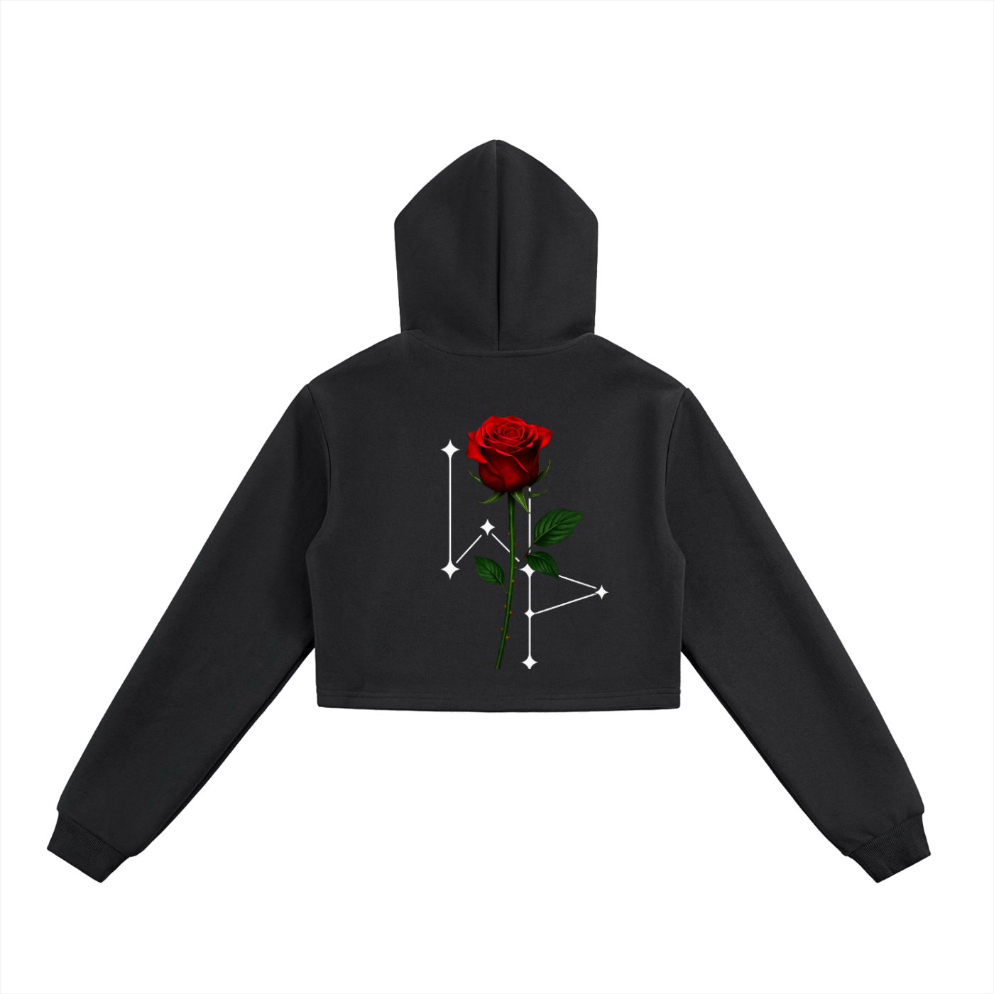 Wealthy Pedestrians™ Essentials Crop Hoodie